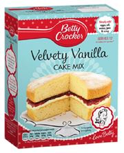 Picture of BETTY CROCKER VELVETY VANILLA CAKE MIX 425G
